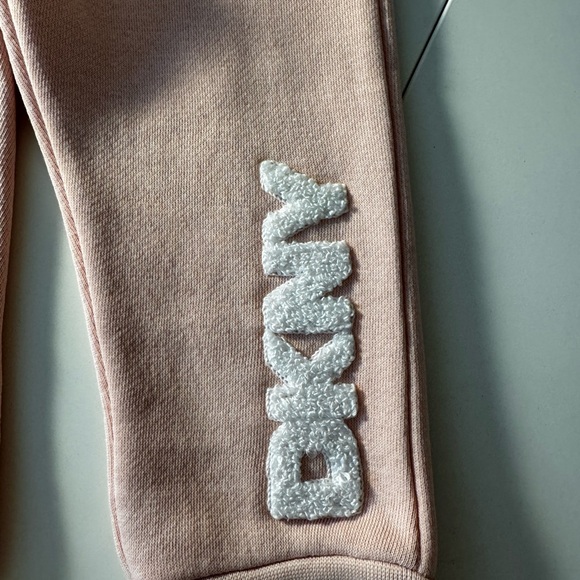 DKNY Pink Kids Sweatshirt and Pants Set NWT - Picture 6 of 7